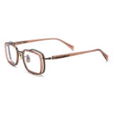 Rectangle Glasses Frames LE0692_Brown