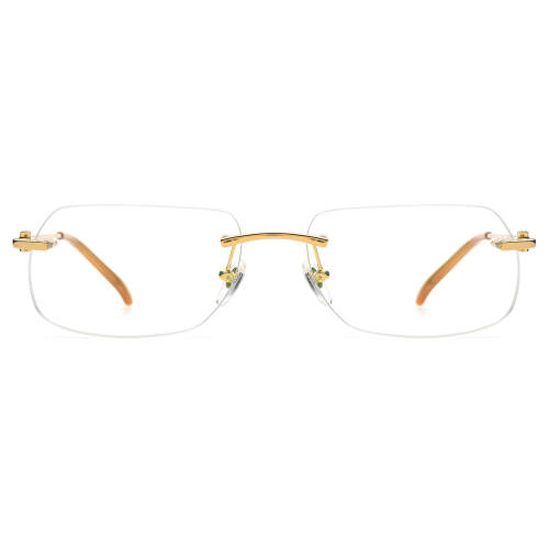 Metal Eyeglasses LE0526_Gold