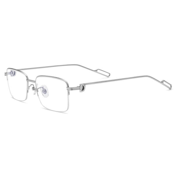 Metal Eyeglasses LE0528_Silver