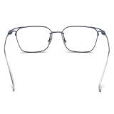 Titanium Eyeglasses LE0675_Blue & Silver