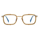 Rectangle Glasses Frames LE0692_Yellow