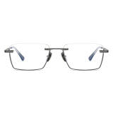 Half Frame Glasses LE0684_Gunmetal