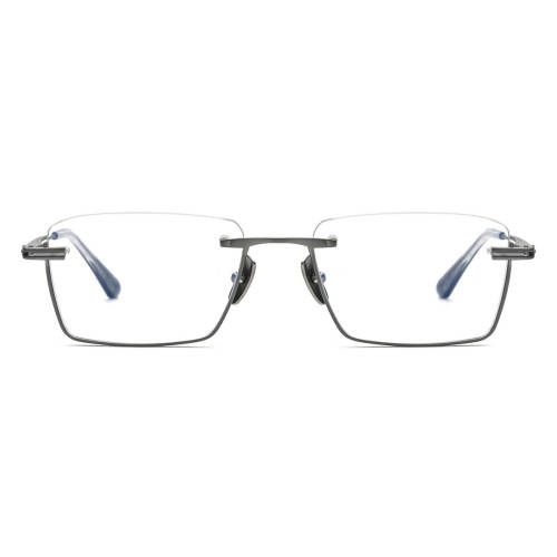 Half Frame Glasses LE0684_Gunmetal