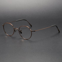 Titanium Eyeglasses LE1053_Bronze
