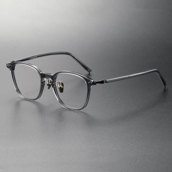 Acetate & Titanium Eyeglasses LE0342_Gray