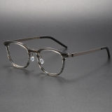 Acetate Eyeglasses LE1003_Clear Gray