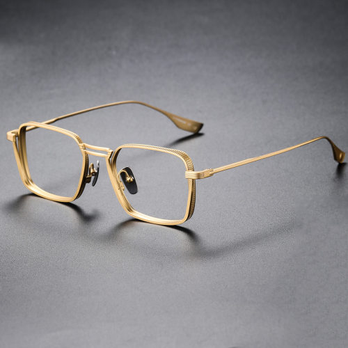 Titanium Eyeglasses LE0298_Gold