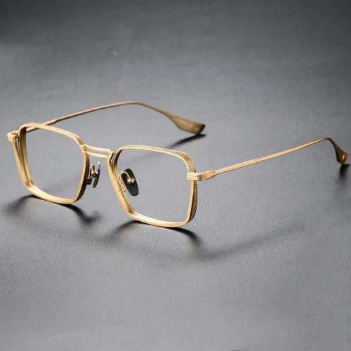 Titanium Eyeglasses LE0298_Gold