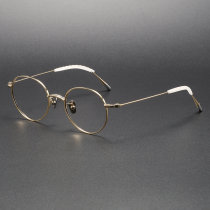 Titanium Eyeglasses LE1053_Gold