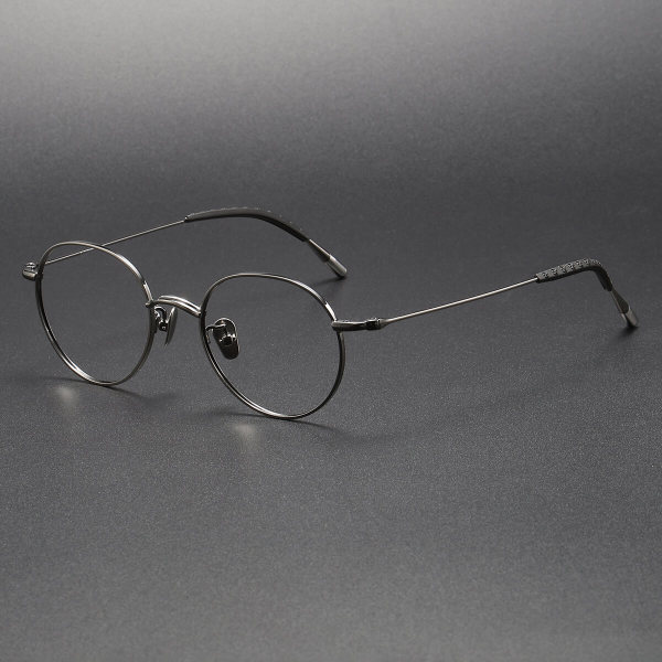 Titanium Eyeglasses LE1053_Gunmetal