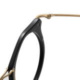 Acetate & Titanium Eyeglasses LE0319_Black - Gold