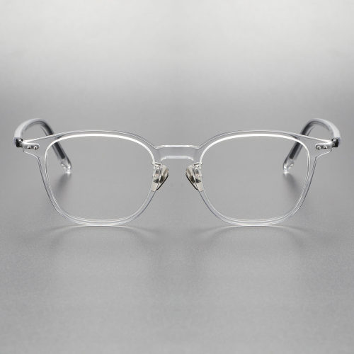 Acetate & Titanium Eyeglasses LE0342_Clear
