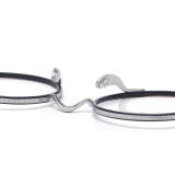 Titanium Eyeglasses LE0384_Silver & Blue