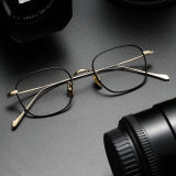 Titanium Eyeglasses LE0343_Black & Gold