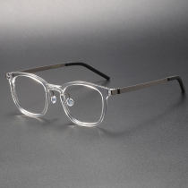 Acetate Eyeglasses LE1003_Clear Acetate Eyeglasses LE1003_Clear