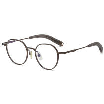 Titanium Eyeglasses LE0303_Bronze