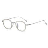 Titanium Eyeglasses LE0385_Silver & Light Yellow