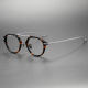 Acetate & Titanium Eyeglasses LE0319_Tortoise & Silver