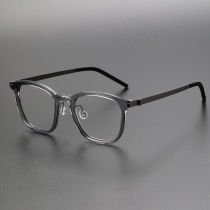 Acetate Eyeglasses LE1020_Clear Gray