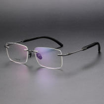 Titanium & Horn Eyeglasses LE1031_Gunmetal