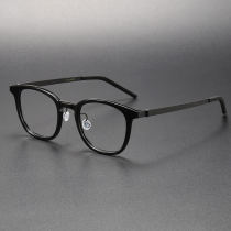 Acetate Eyeglasses LE1003_Black Acetate Eyeglasses LE1003_Black