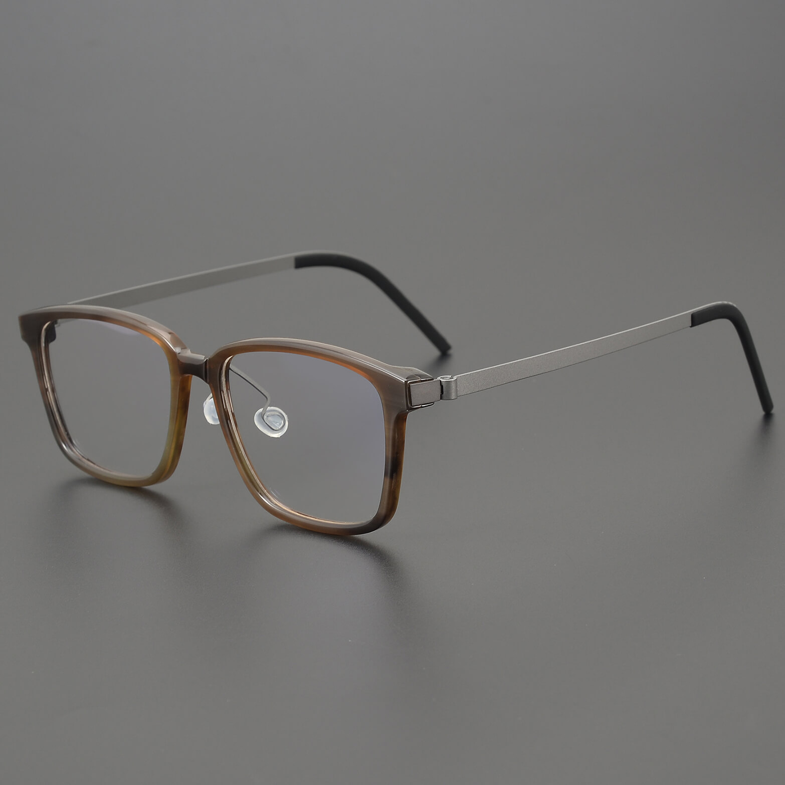 ★ MUUTO★ Horn Rimmed YLAB 6 C7 MUY6C7 Horn-Trimmed Transparent Glasses Y.LAB 06 C07 - MUUT | 60