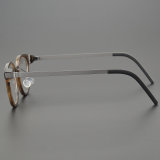 Cat Eye Genuine Natural Horn Rim Glasses LH7005_Dark Brown