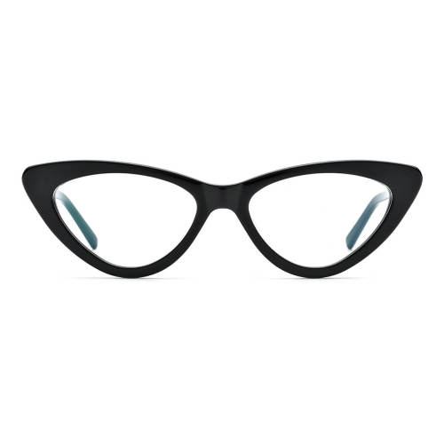 Cat Eye Acetate Glasses LE0617_Black