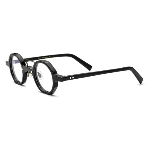 Geometric Acetate Glasses LE0627_Black