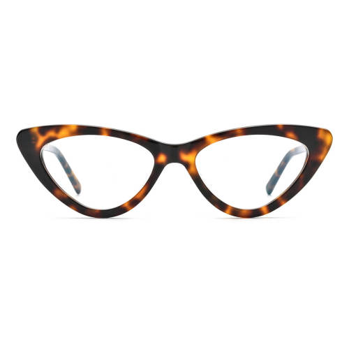 Cat Eye Acetate Glasses LE0617_Tortoise