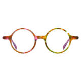 Round Acetate Glasses LE0634_Multicolor Tortoise