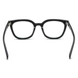 Square Acetates & Diamonds Glasses for Women LE0717_Black