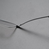 Square Titanium Glasses LE8020_Black