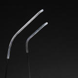 Round Titanium Glasses LE8030_Black