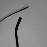 Round Thin Steel Glasses LE8028_Silver