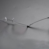 Square Titanium Glasses LE8019_Black