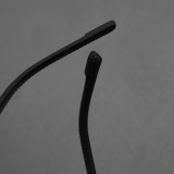 Square Titanium Glasses LE8019_Black