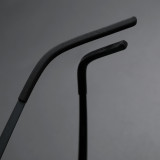 Half Rim Titanium Glasses LE8015_Black