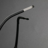 Round Titanium & Acetate Glasses LE8008_Black