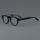 Round Acetate Glasses LE7068_Black