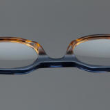 Round Acetate Glasses LE7067_Blue - Tortoise
