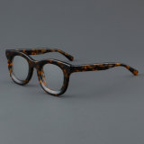 Round Acetate Glasses LE7069_Tortoise