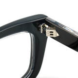 Rectangle Acetate Glasses LE7063_Black