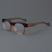 Square Acetate Glasses LE7072_Pink - Tortoise Square Acetate Glasses LE7072_Pink - Tortoise
