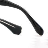 Rectangle Acetate Glasses LE7063_Black
