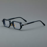 Rectangle Acetate Glasses LE7002_Black