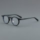 Round Acetate Glasses LE7005_Black