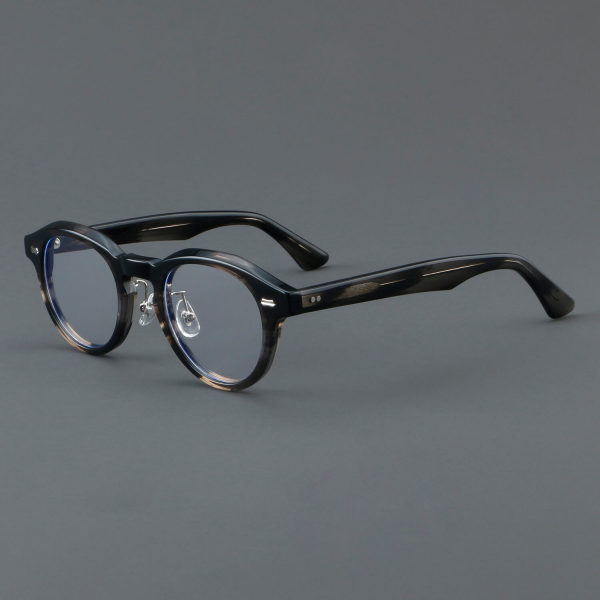 Round Acetate Glasses LE7006_Grey
