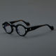 Round Acetate Glasses LE7058_Tortoise