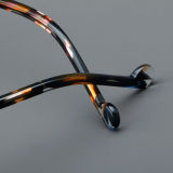 Round Acetate Glasses LE7045_Red
